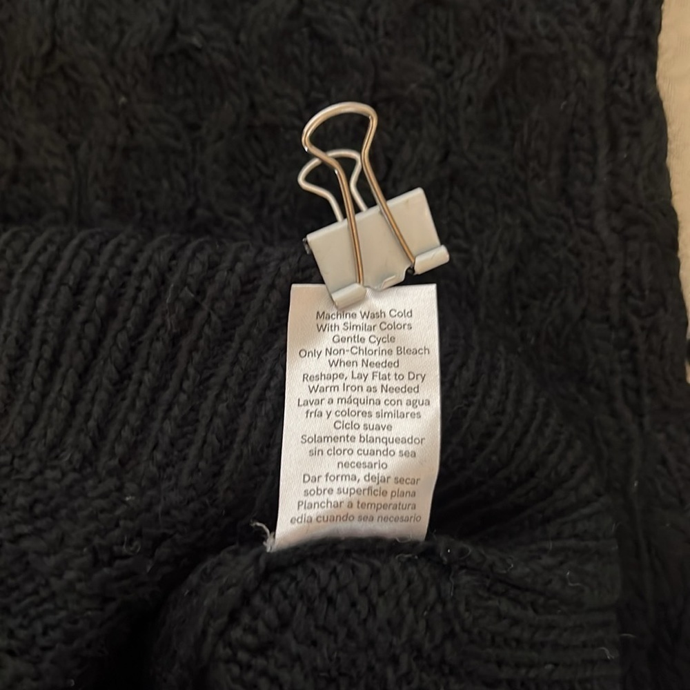 Venus Cowel-Neck dress black - Picture 6 of 7
